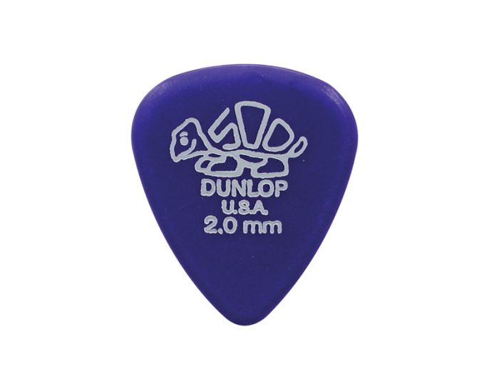 Dunlop Delrin 500 2.00mm. gitaar plectrum