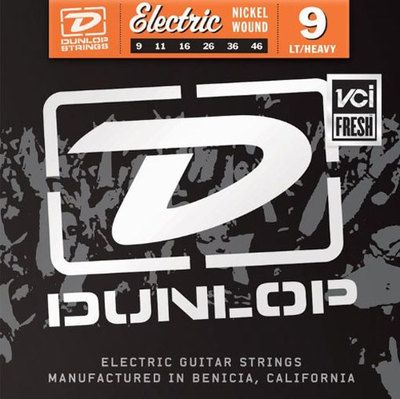 Dunlop DEN1046 Nickel Plated Steel LT/HEAVY