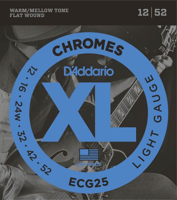 D'Addario Chromes ECG25