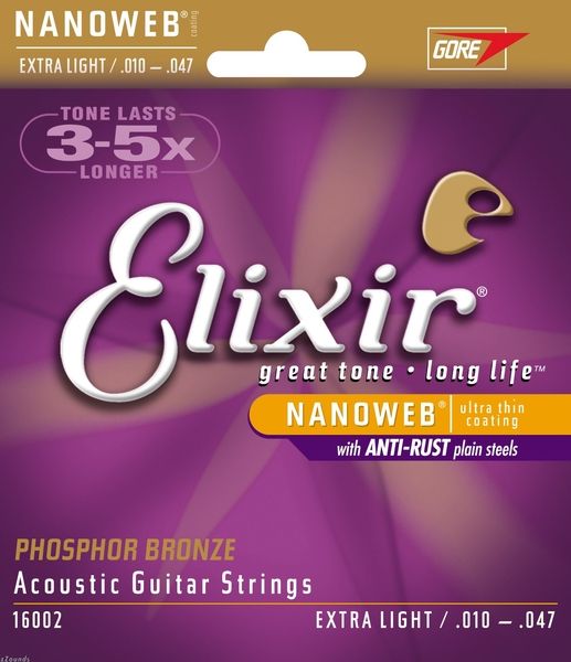 Elixir 16002 Nanoweb Extra Light