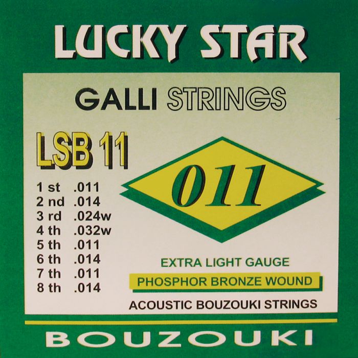 Galli LSB-11 Phosphor Bronze  Bouzouki set