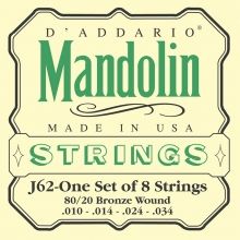 D'Addario J62 Mandoline snaren