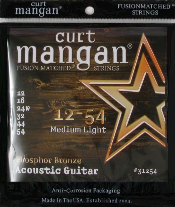 Curt Mangan Phosphor Bronze ML