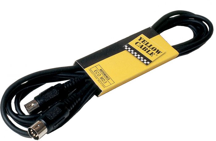 Midikabel MD3 Yellow Cable 3 m 