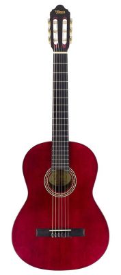 Valencia Series 200 klassieke gitaar 4/4 Wijnrood